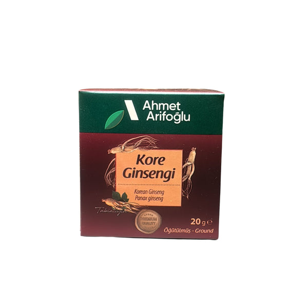 AHMET ARİFOĞLU KORE GINSENGİ ÖĞÜTÜLMÜŞ 20GR